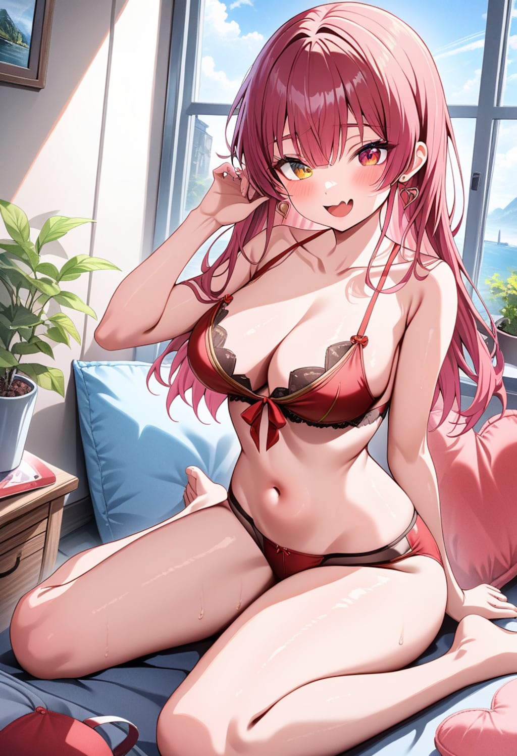 下着姿