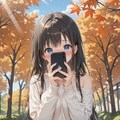 紅葉をバックに写真撮影♪ 7枚目