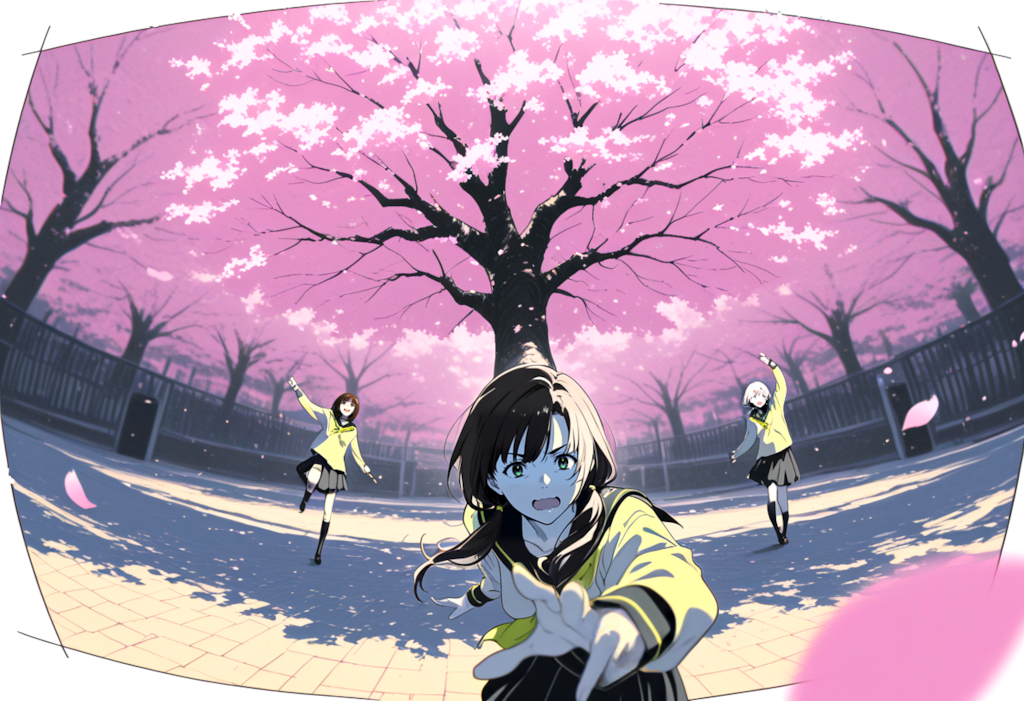 私たちの桜が散る前に
