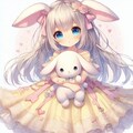 うさ耳女の子 2枚目