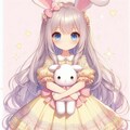 うさ耳女の子 3枚目