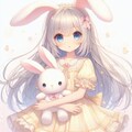 うさ耳女の子 4枚目
