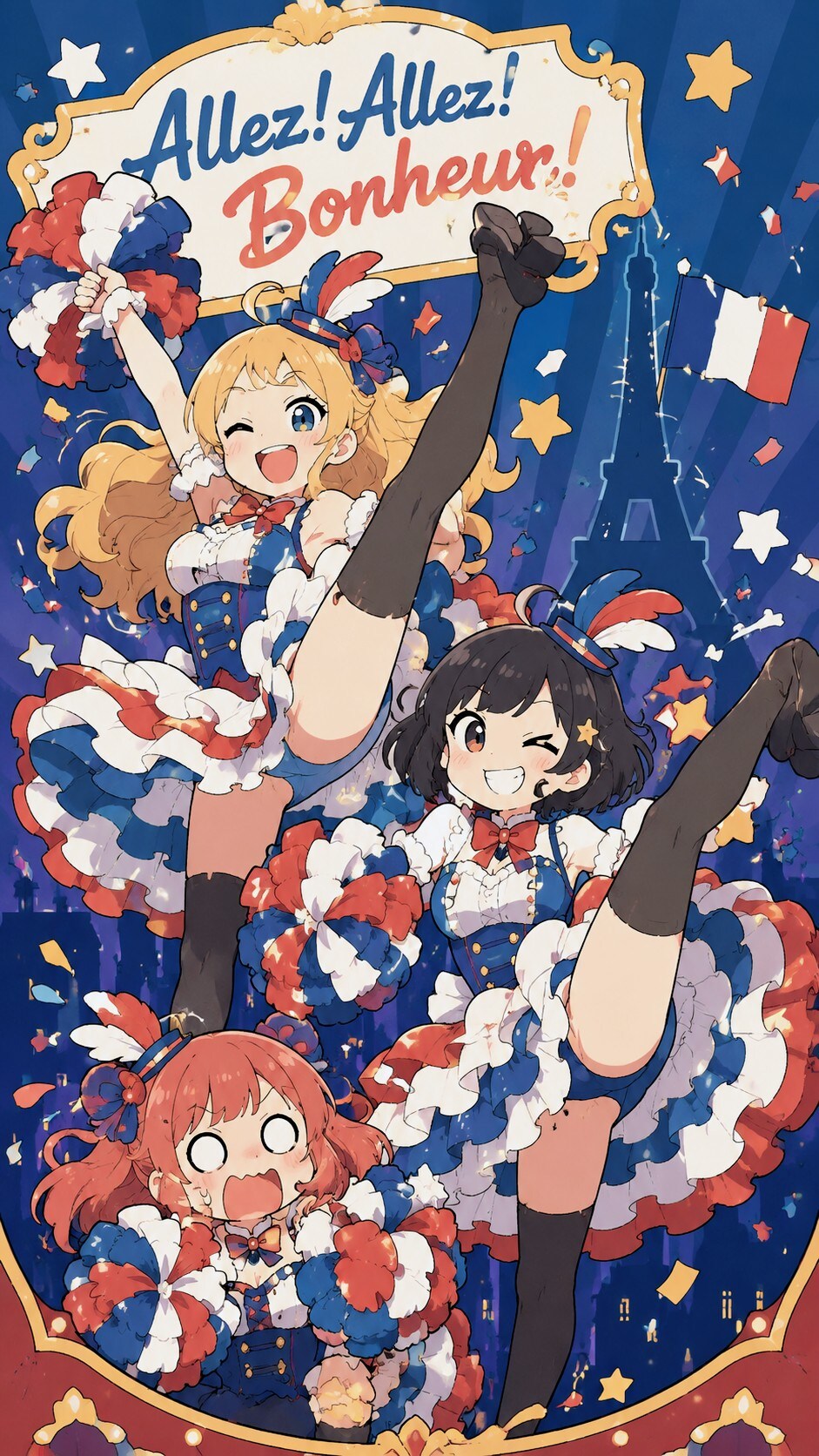 大好き❤️チア99 〜フレンチカンカンチア〜