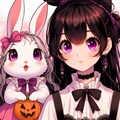 うさぎとハロウィンのうちの子★その3(5枚) 5枚目