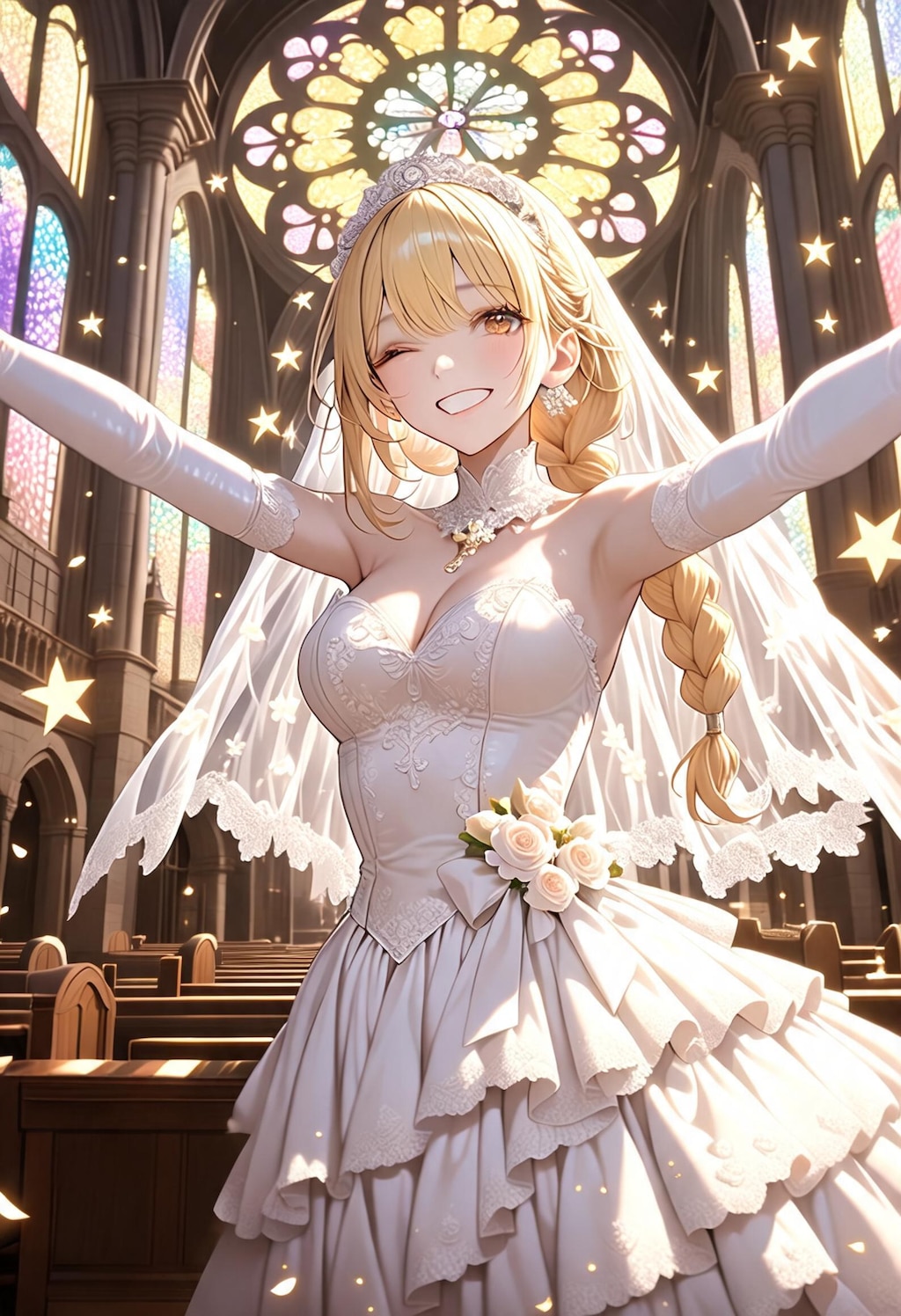Days AI【 ウェディングドレス】