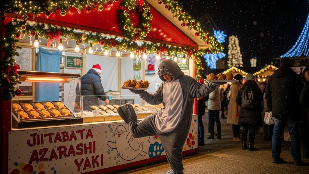 ジタバタアザラシ焼き