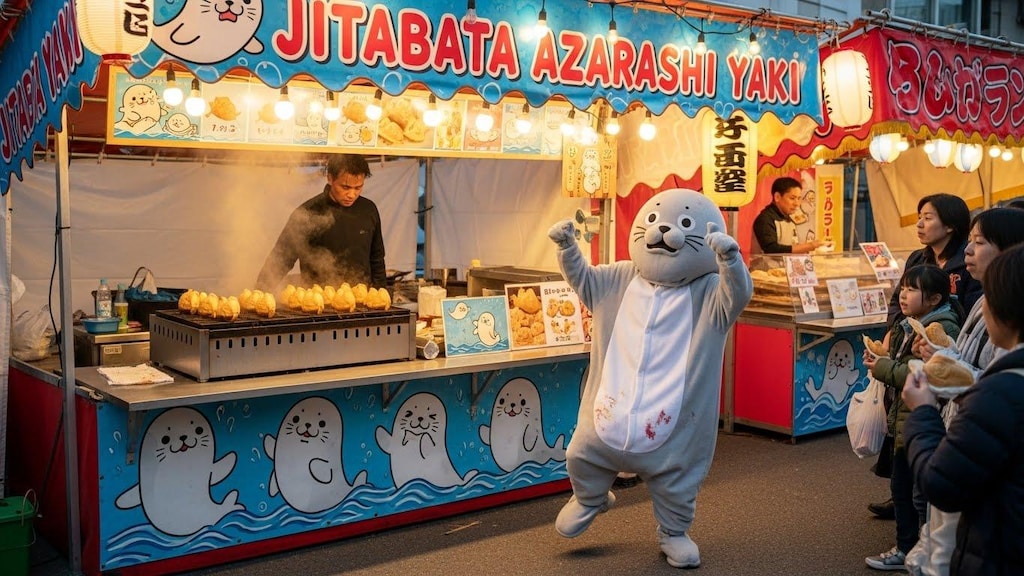 ジタバタアザラシ焼き