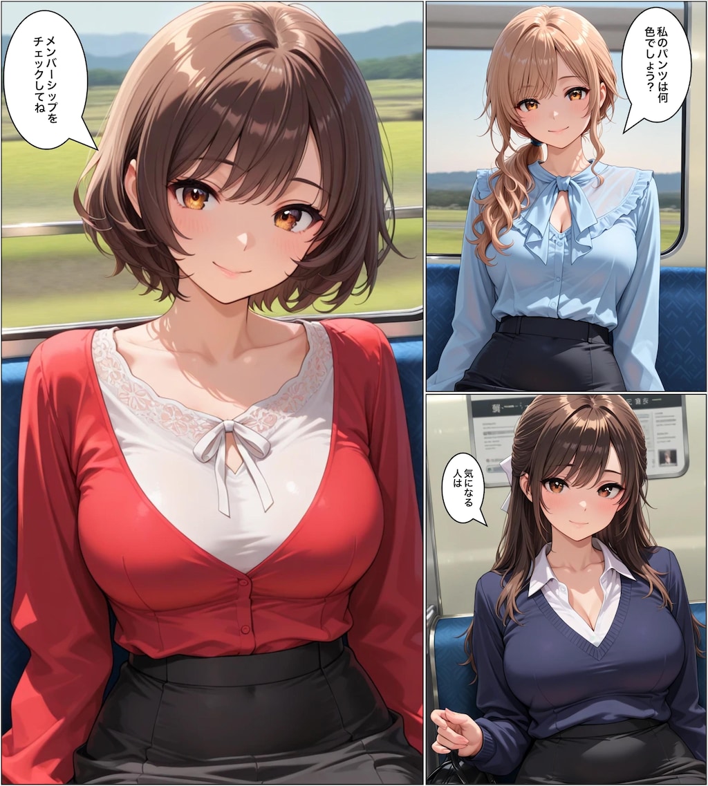 パンチラ漫画の宣伝