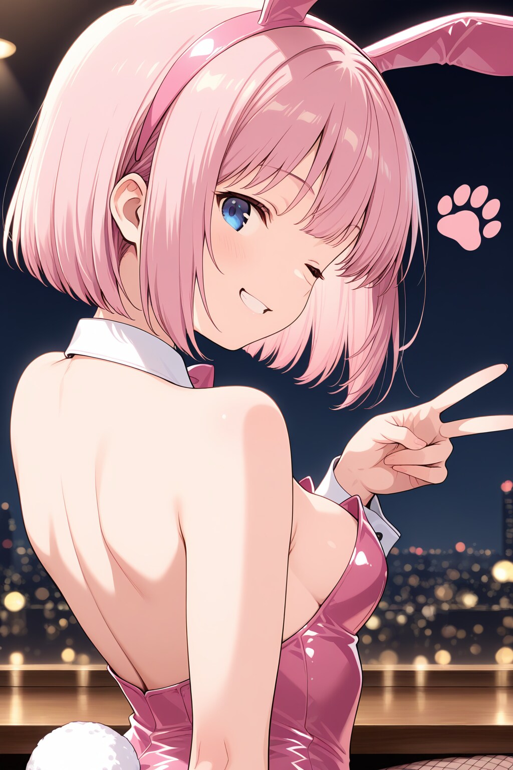 見返りバニー