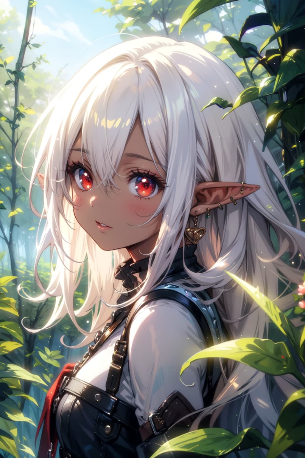 美少女ダークエルフ