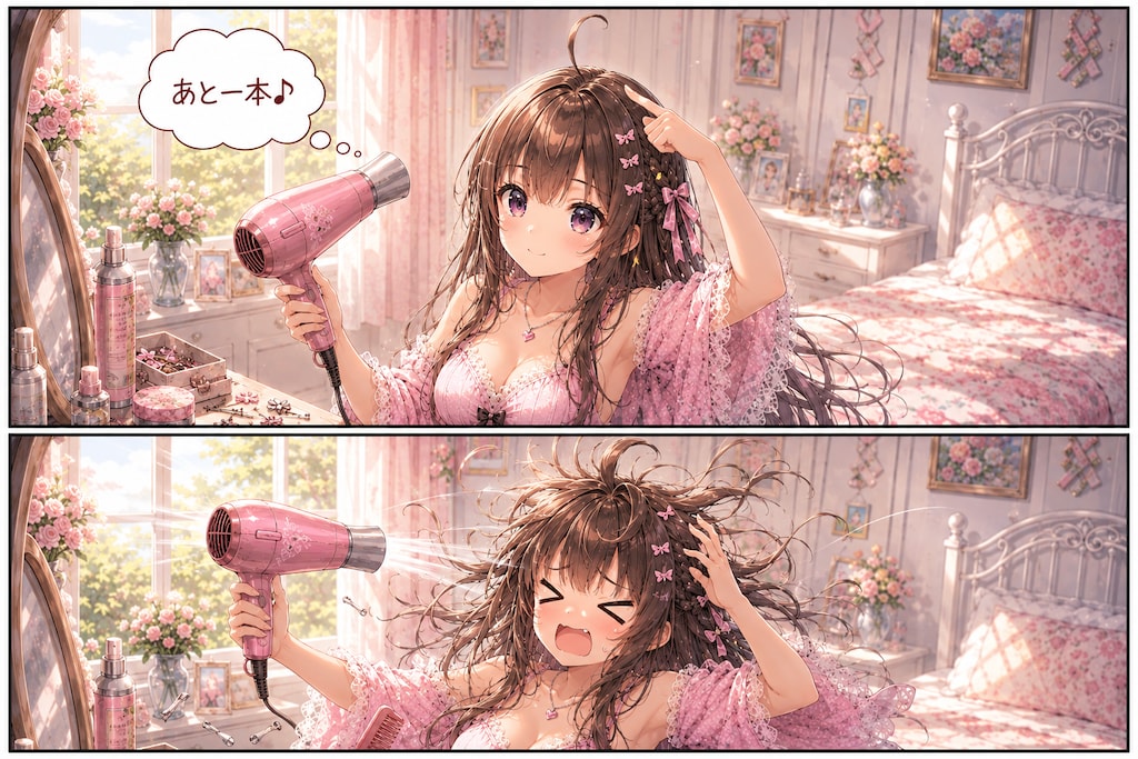 今日も、てんてこマイ。 ― あと一本だけ。 ―