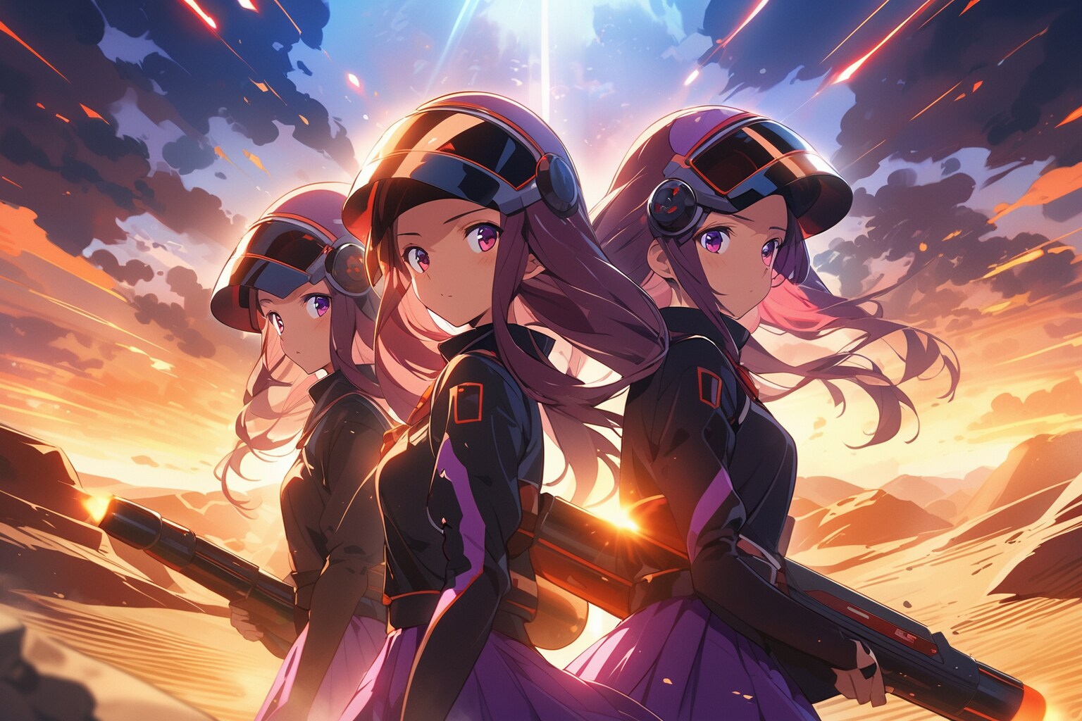 荒野の三つ子