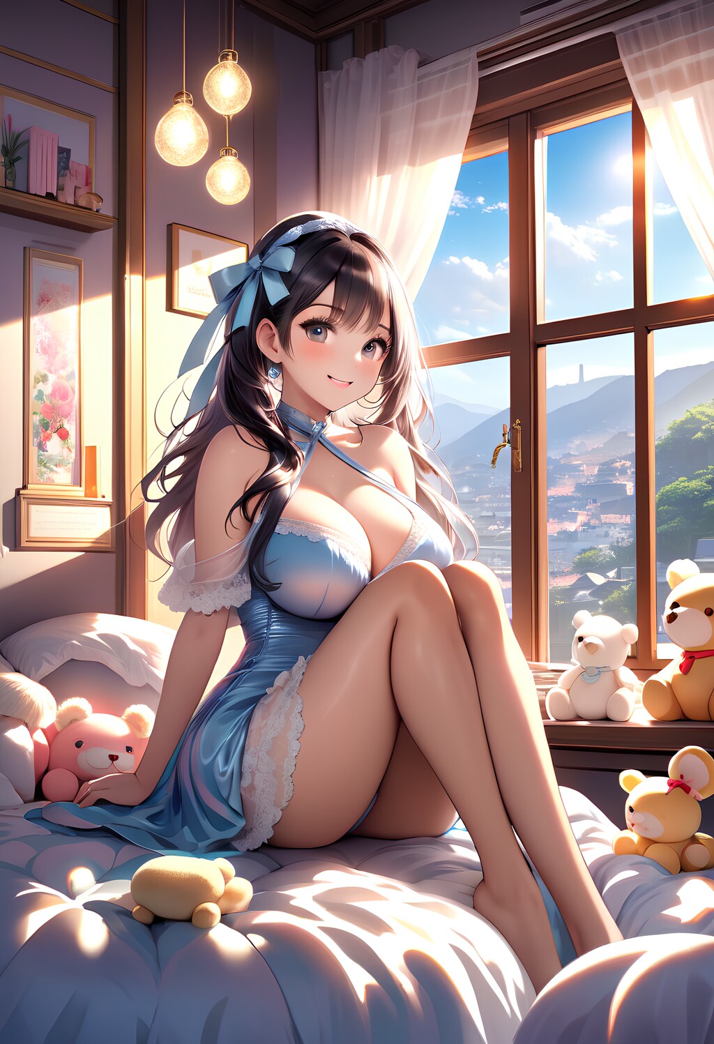 優しい朝のひかり