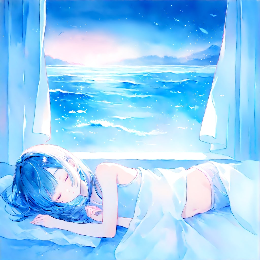 お腹を出して寝る