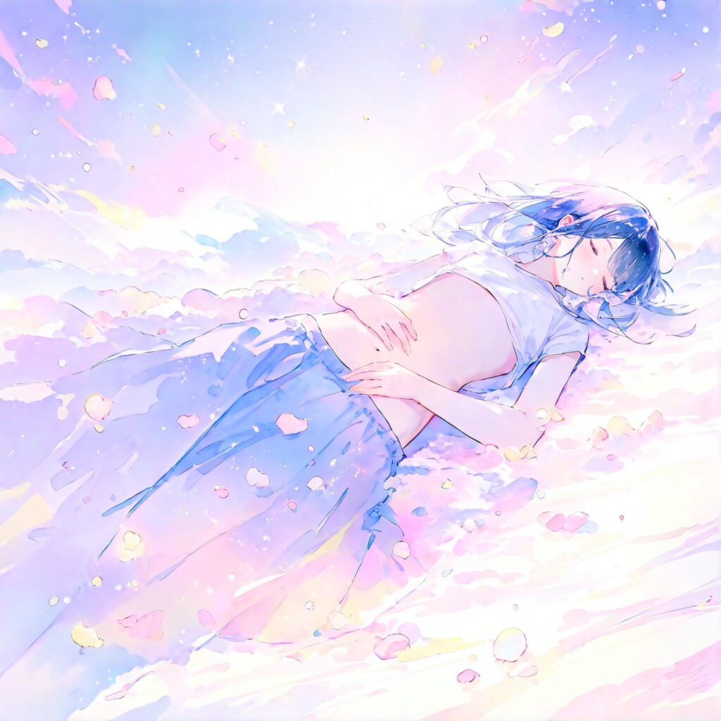 お腹を出して寝る