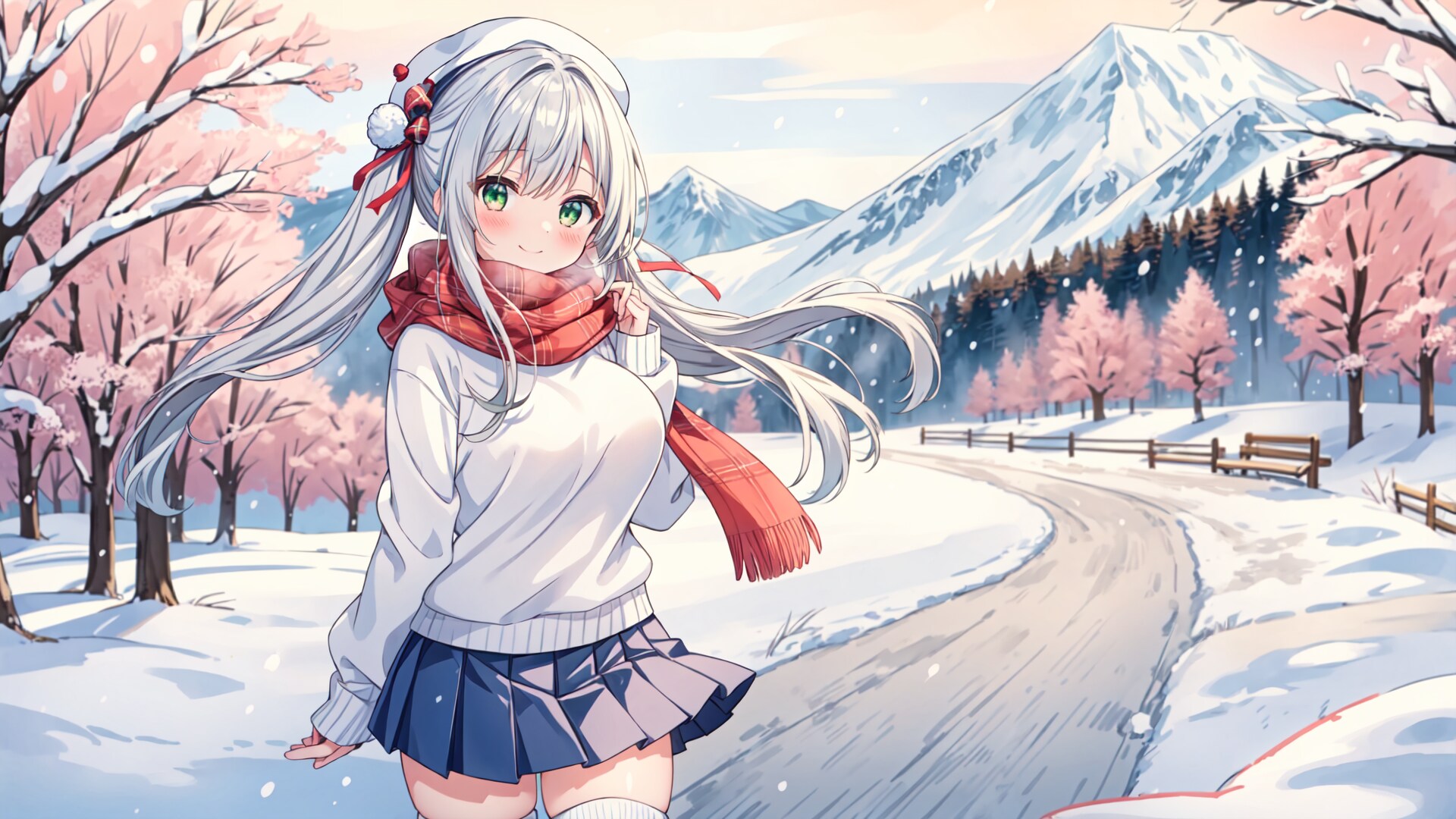 寒さも終わりに近づきつつ | の人気AIイラスト・グラビア