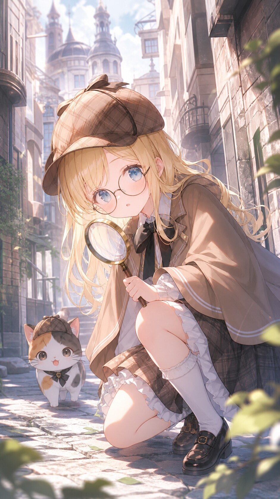 探偵さんごっこ | の人気AIイラスト・グラビア