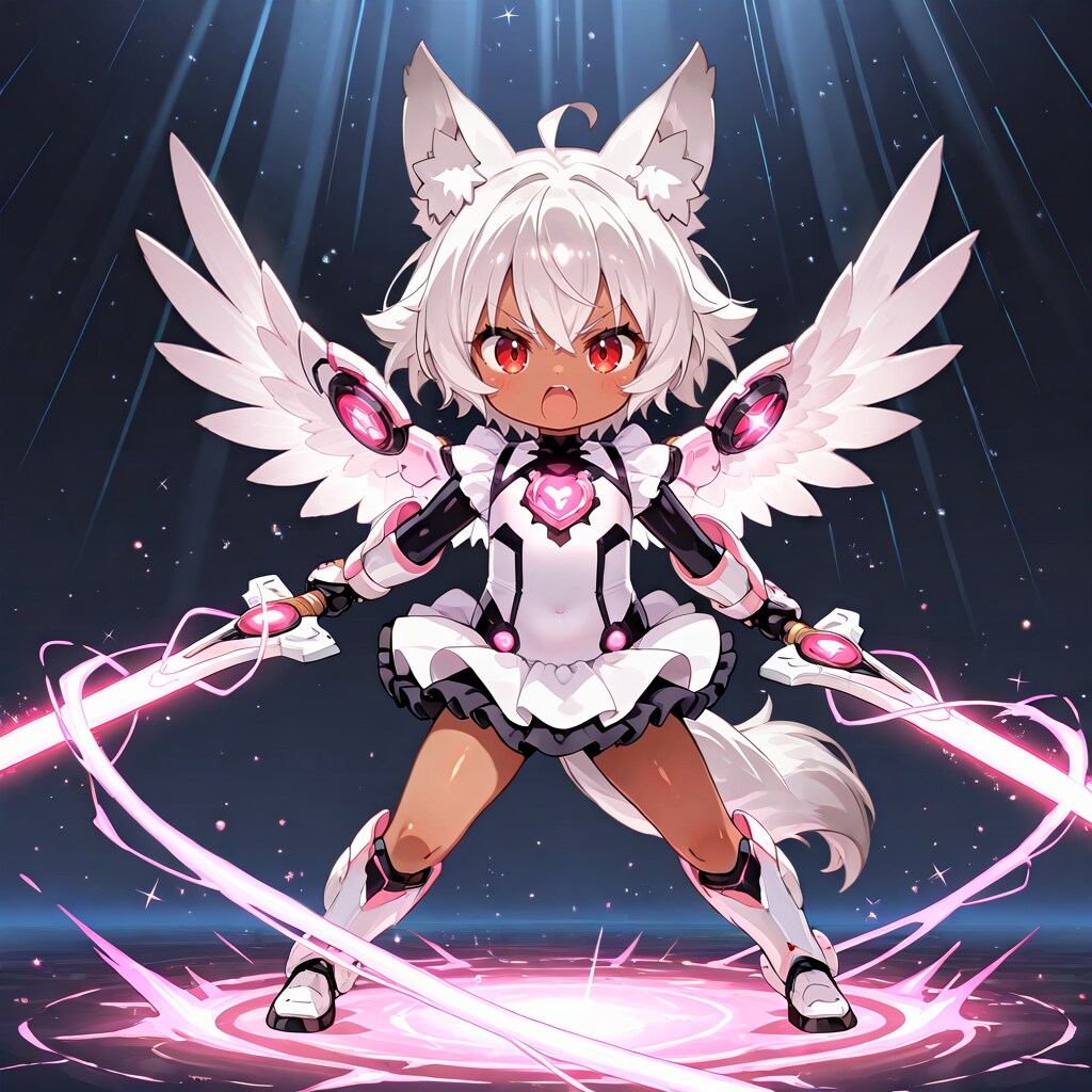 ケモミミ限定パワードスーツ企画のバナー試作２