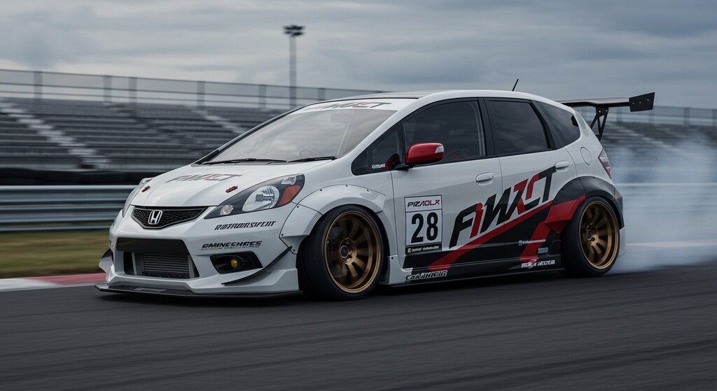 ホンダフィットレーシングカー