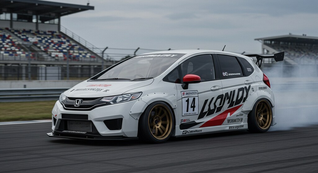 ホンダフィットレーシングカー