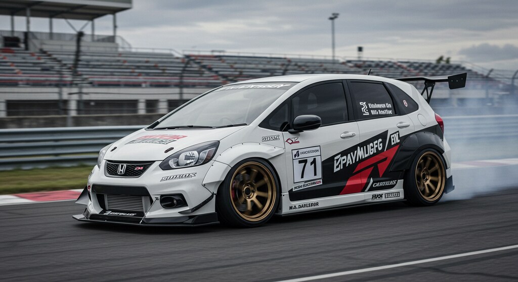 ホンダフィットレーシングカー