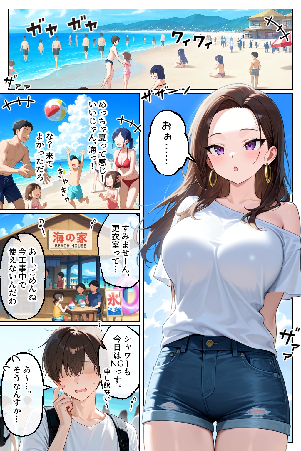 強気だけど実はチョロすぎる幼馴染ギャルー付き合った翌日と海水浴編ー3