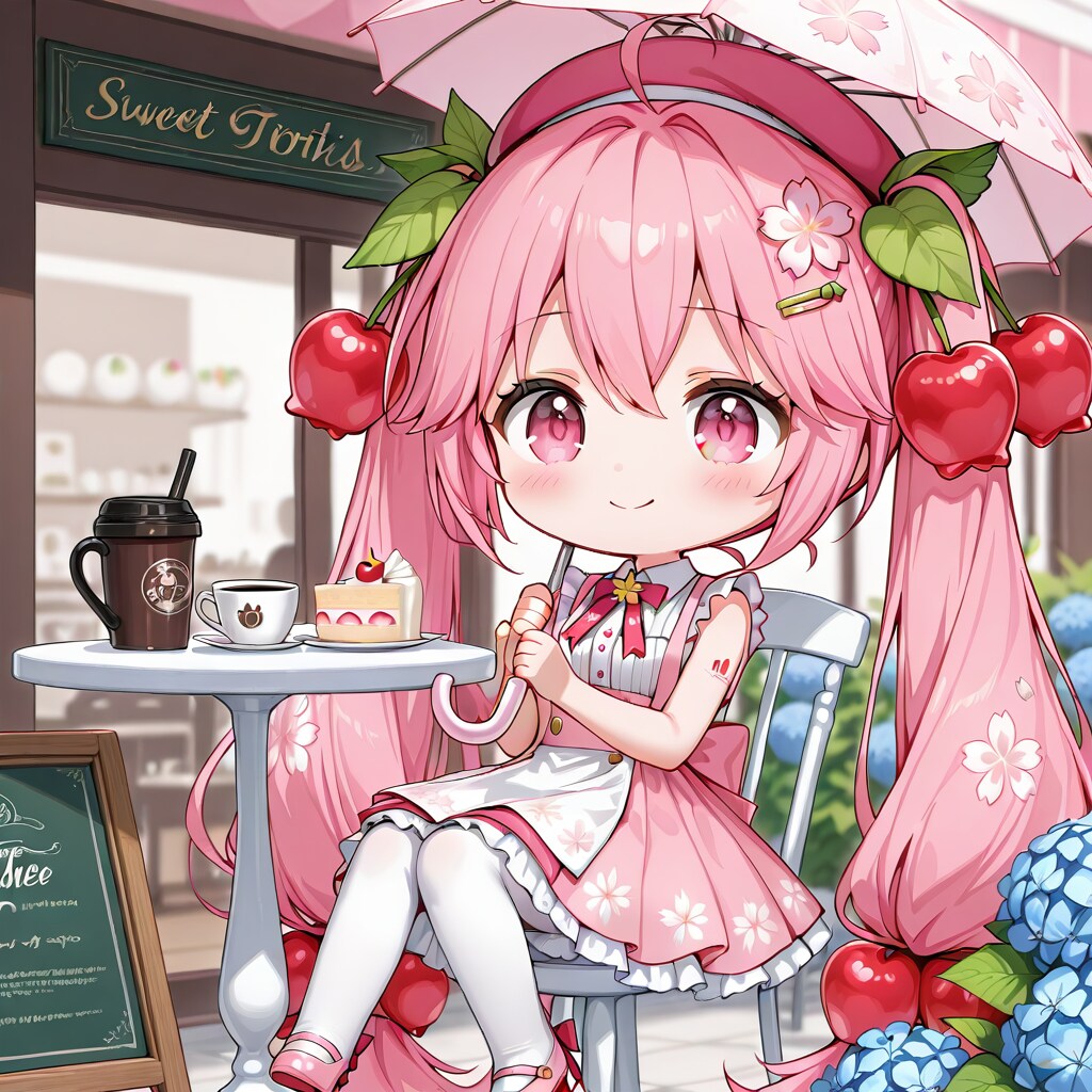 ちび桜ミクの甘ロリ