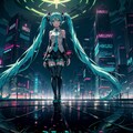 三千世界と初音ミク 2枚目