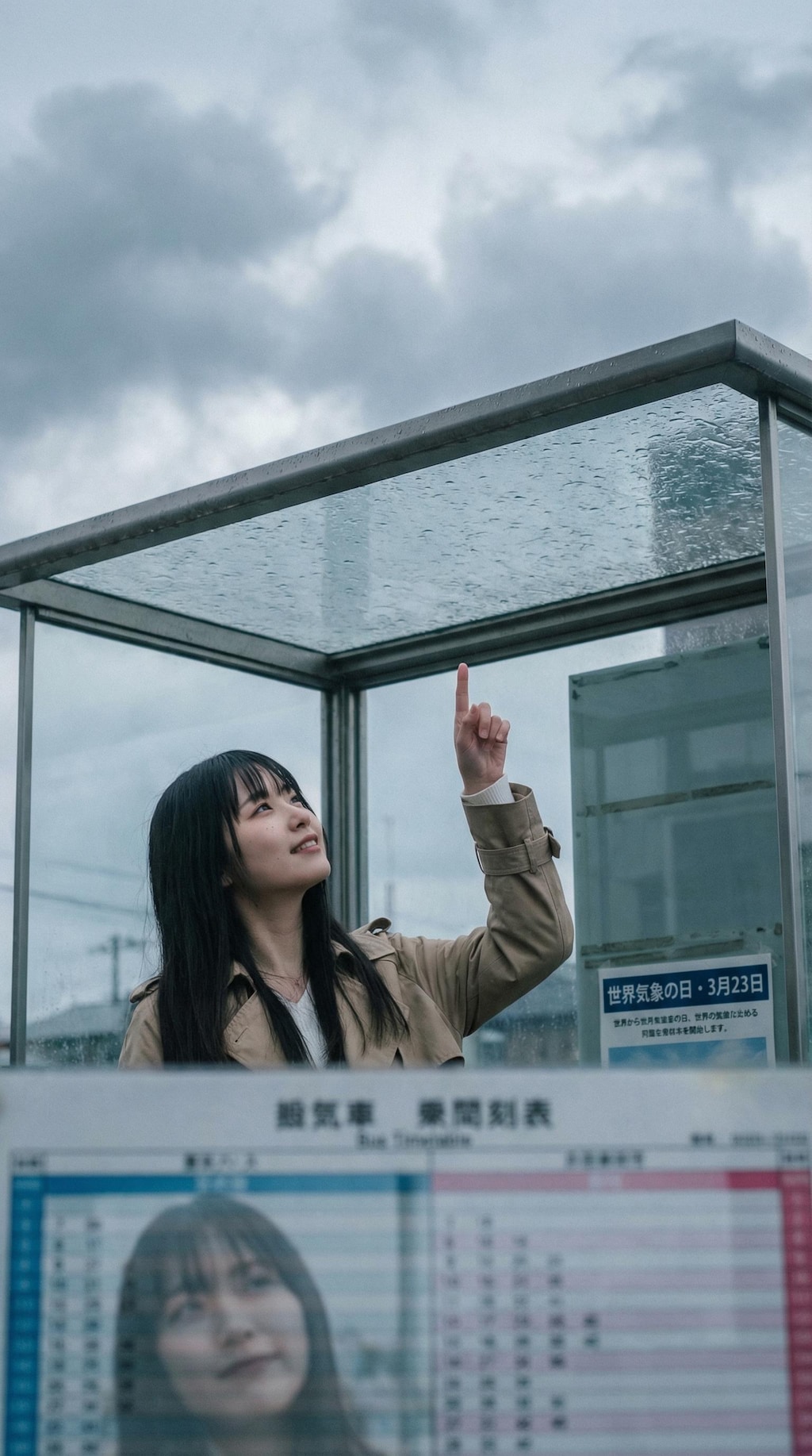 Pointing at the Canvas of Clouds