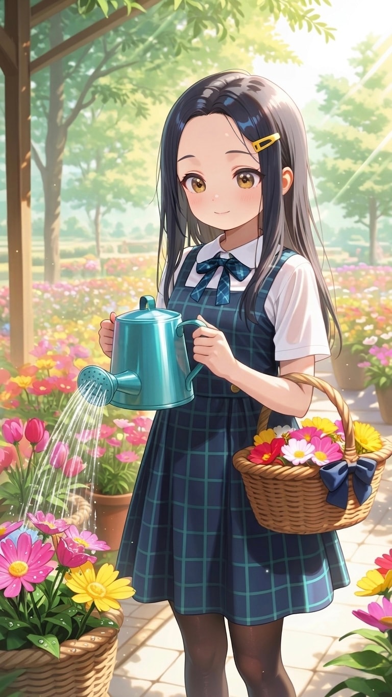 お花に水を | の人気AIイラスト・グラビア