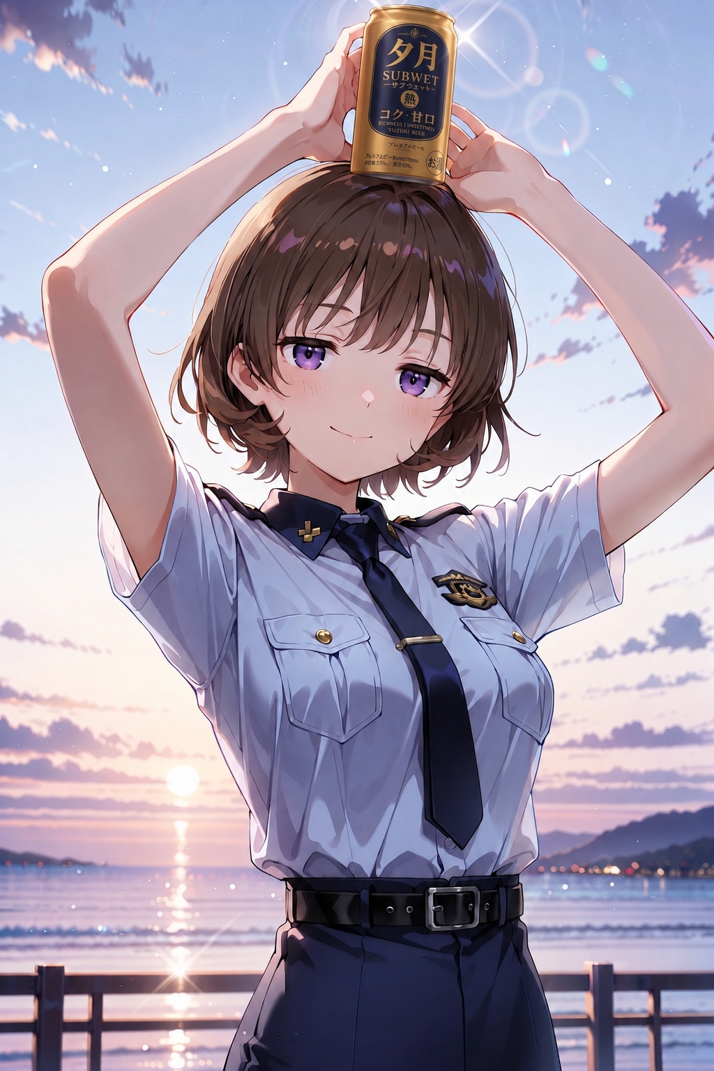 ジト目婦警さんとビール ～乾さつきのドライな日常～ Z820
