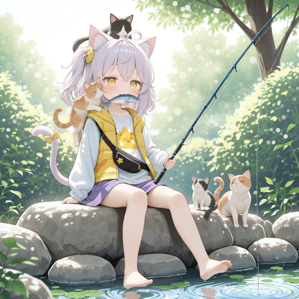 いっぱい釣れるかな？