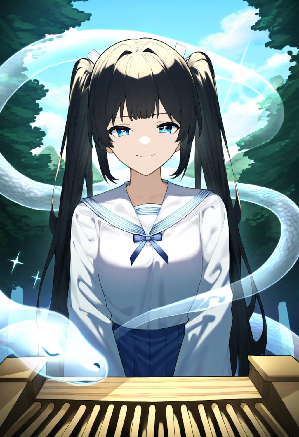 白蛇神に好かれてしまいました