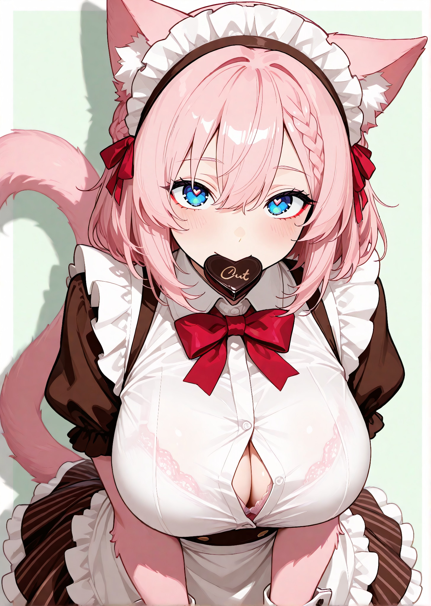 チョコあげる🍫 | もも | の人気AIイラスト・グラビア