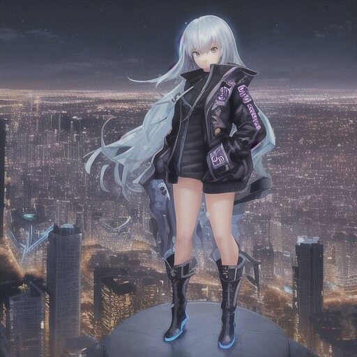 Cyberpunk girl 3