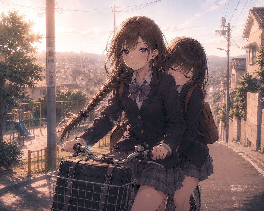 眠たい君を乗せて