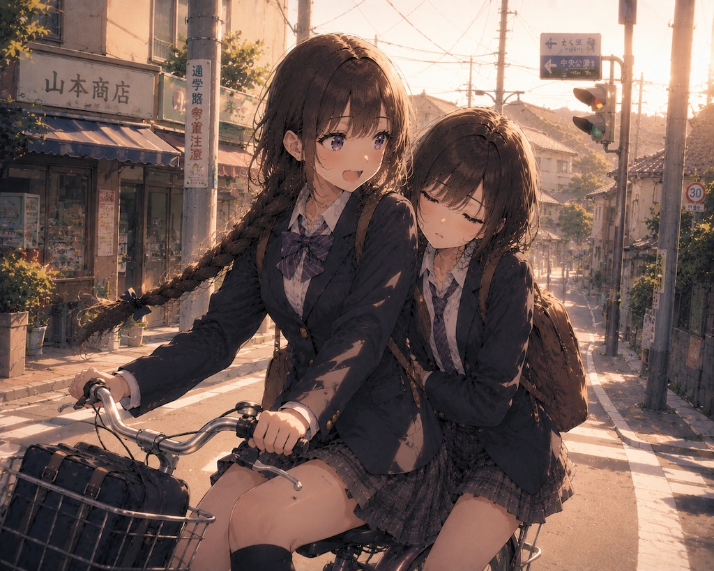 眠たい君を乗せて