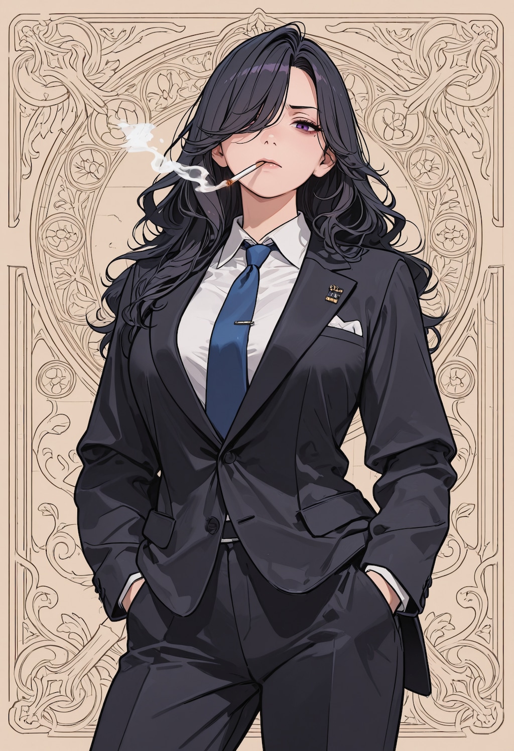 【ツーショット】メフィストフェレスさん。