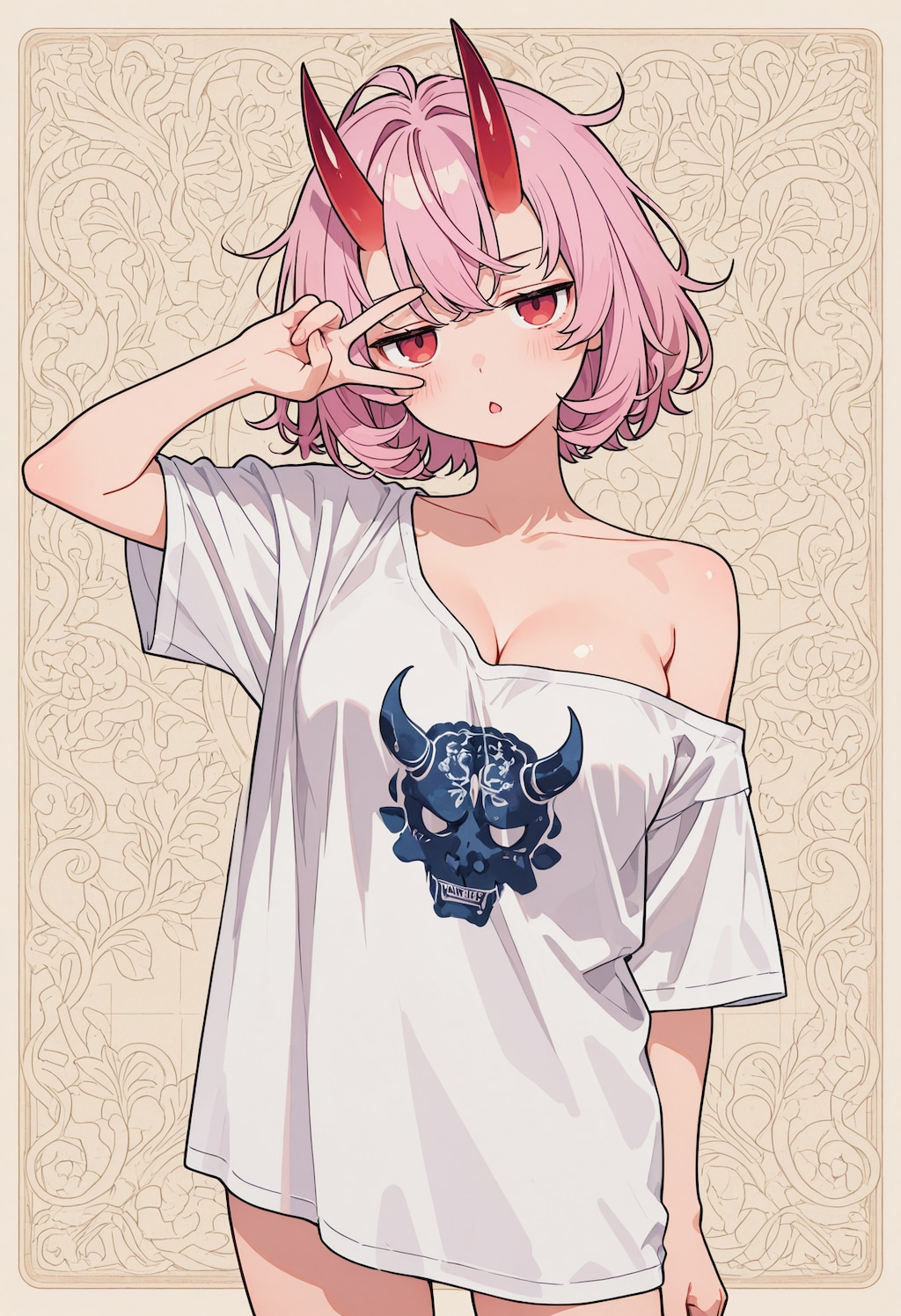 【ツーショット】メフィストフェレスさん。