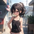 泣いてる貧乳少女 3枚目