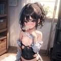 泣いてる貧乳少女 11枚目