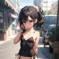 泣いてる貧乳少女 5枚目
