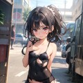 泣いてる貧乳少女 8枚目