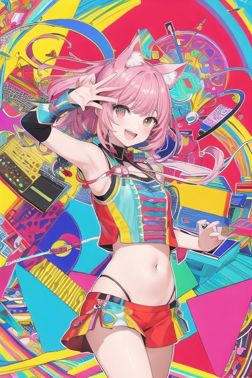 カラフル | の人気AIイラスト・グラビア