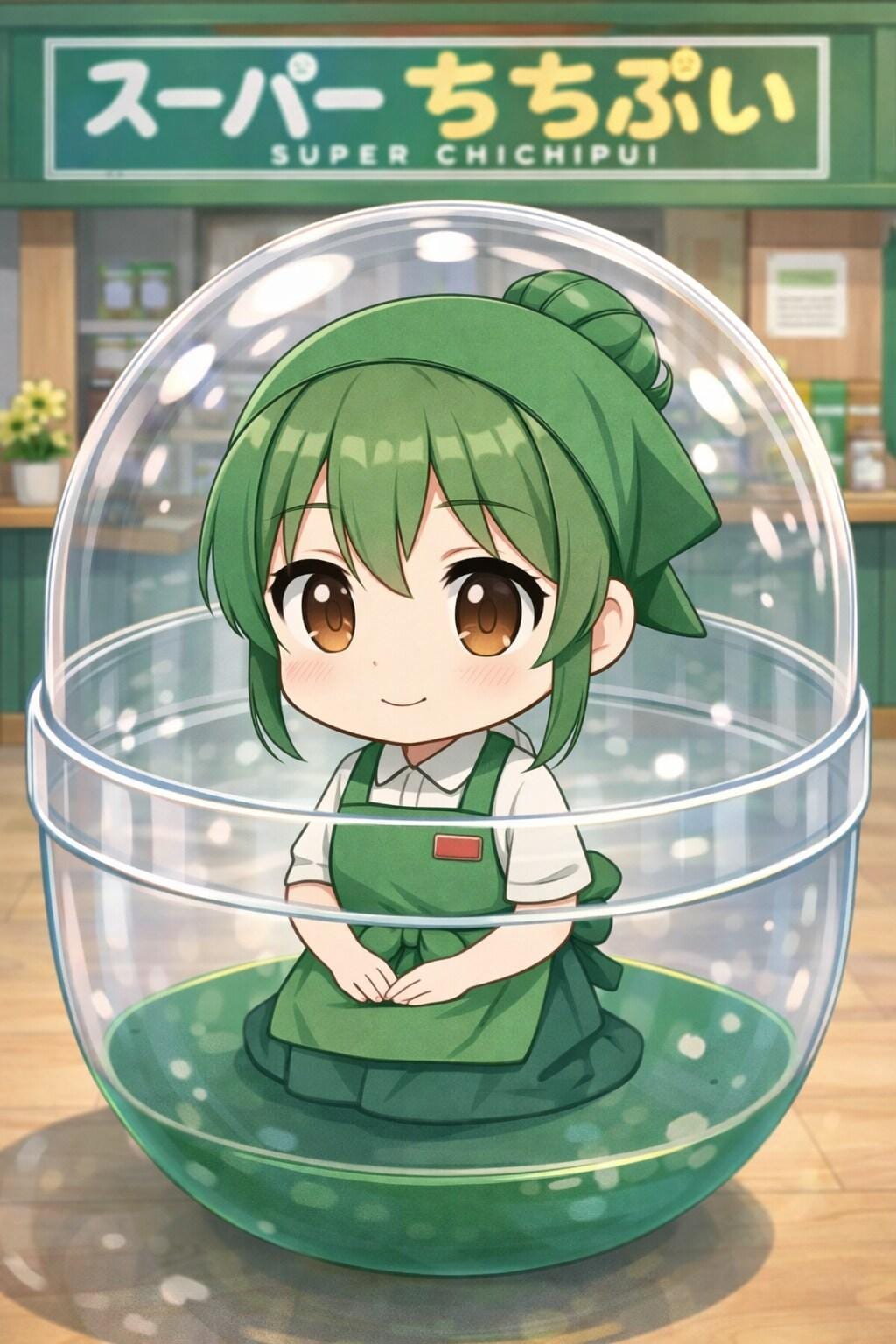 [さいあっぷ]BONSAIちゃんをカプセルに入れたよ