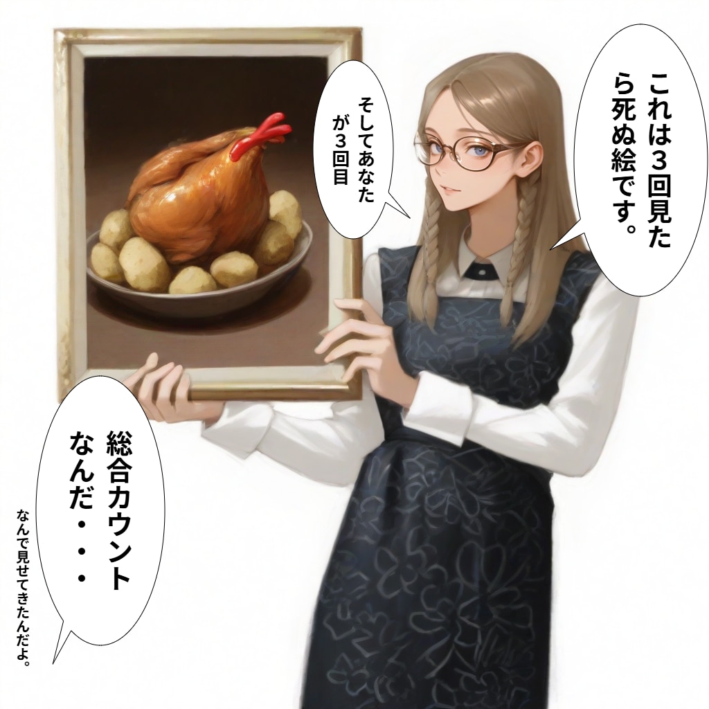３回見たら死ぬ絵