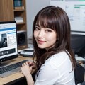 職場の見返り美人 3枚目