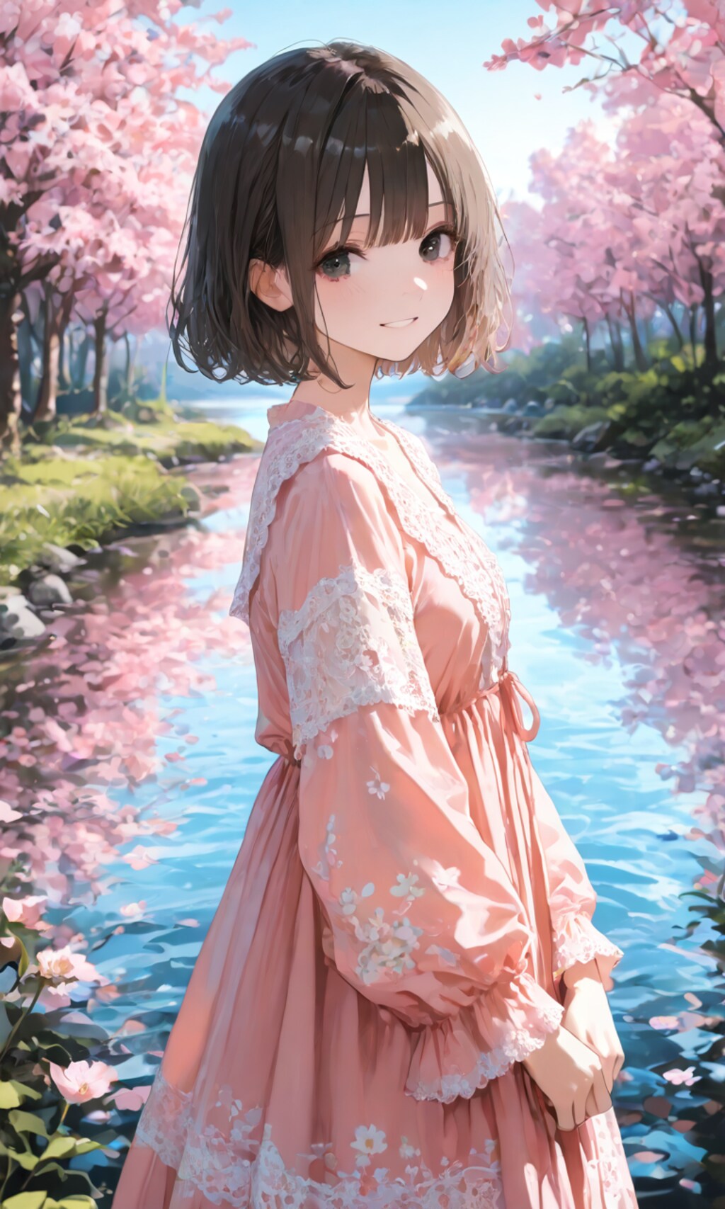 変なとこに立つ子