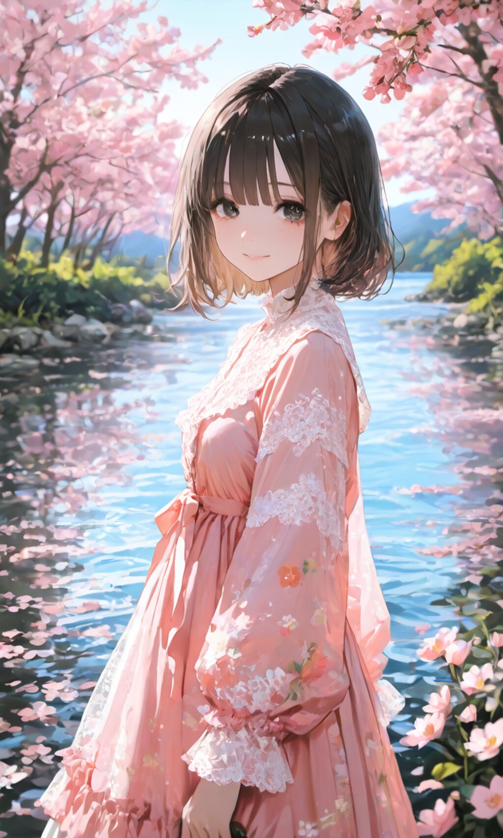 変なとこに立つ子