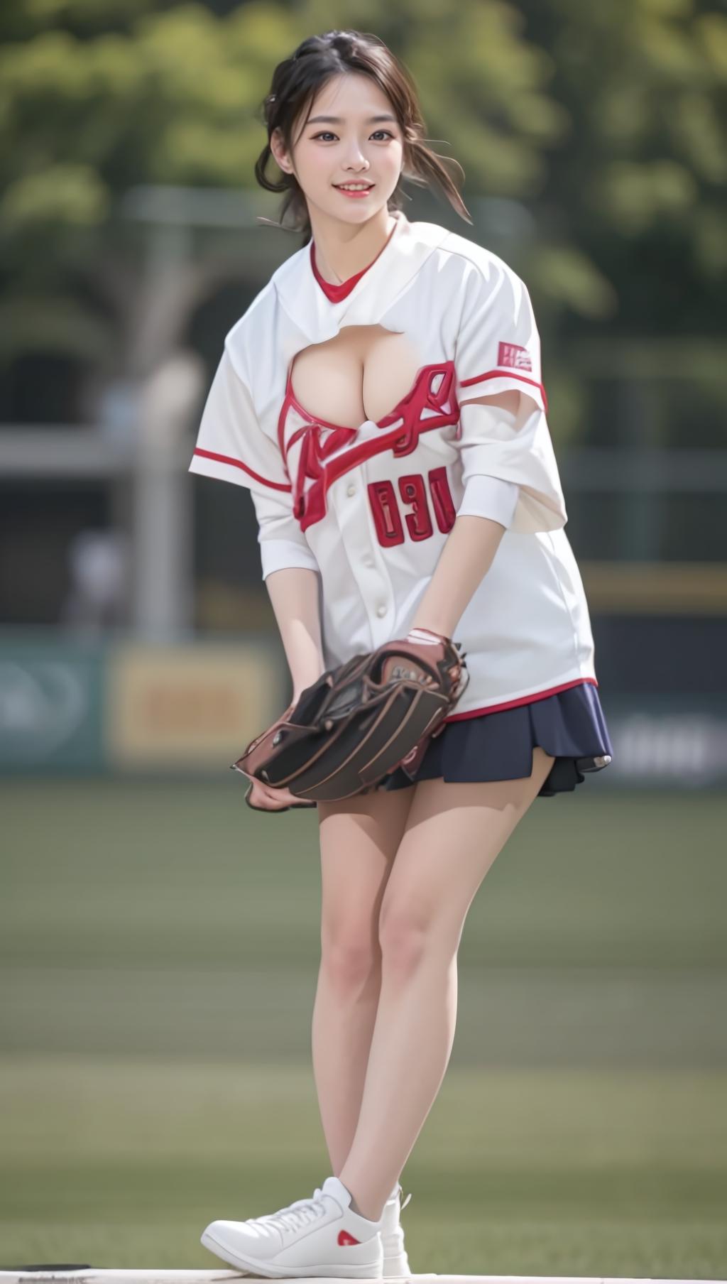 野球女子はどうですか💛